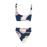 chained maiden Sport Top & High-Waisted Bikini Swimsuit - Objet D'Art