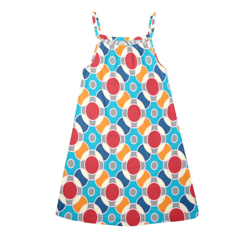 atomic3 Drawstring Neck Sleeveless Dress (Model D68) - Objet D'Art