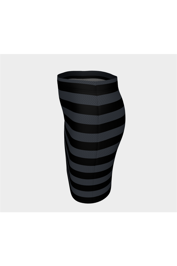 Aya Adinkra Striped Fitted Skirt - Objet D'Art Online Retail Store