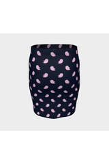 Songbird Fitted Skirt - Objet D'Art