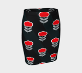 Floral Fitted Skirt - Objet D'Art