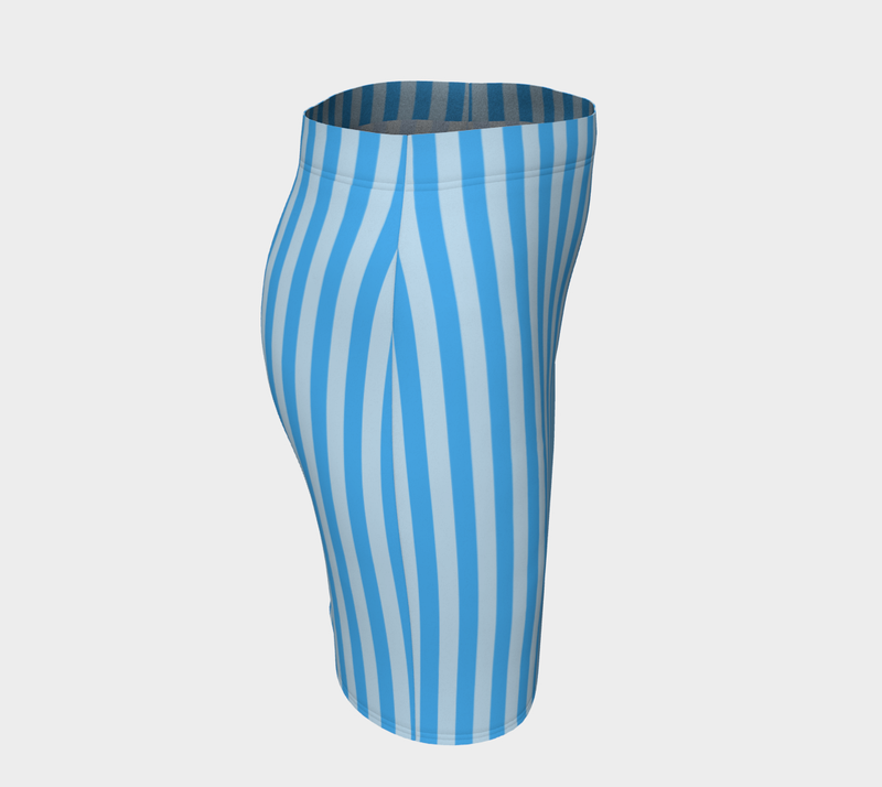 Striped Fitted Skirt - Objet D'Art