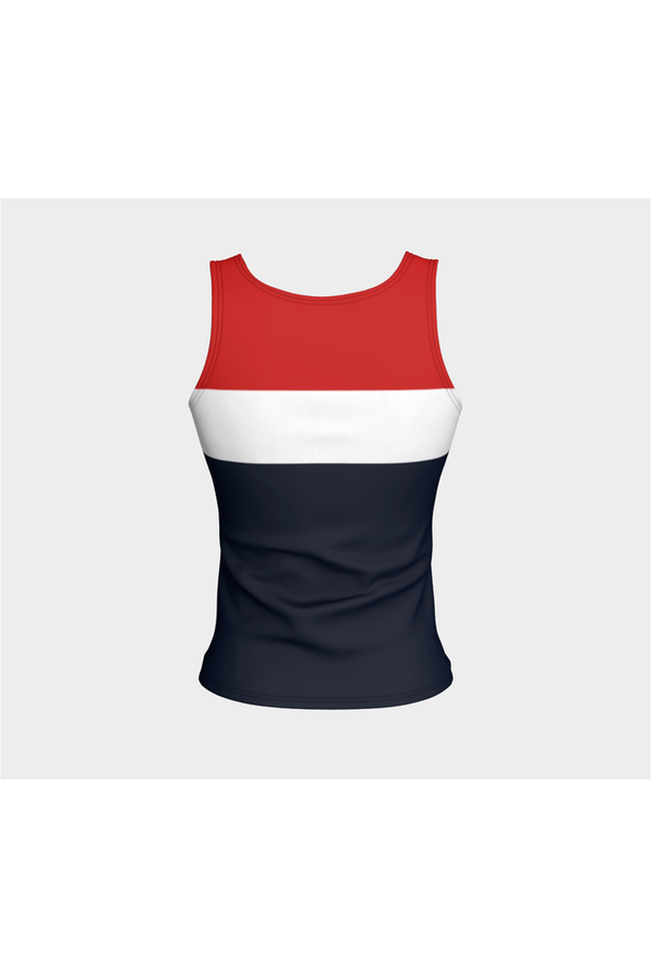 America Fitted Tank Top - Objet D'Art