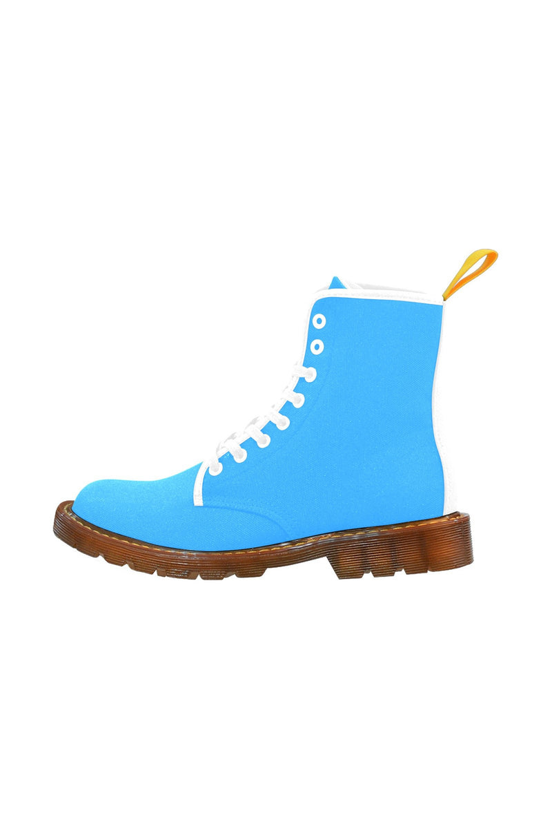 Summer Blue Martin Boots For Women - Objet D'Art