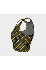 Maurice Kemp Gold/Black/White Athletic Top - Objet D'Art