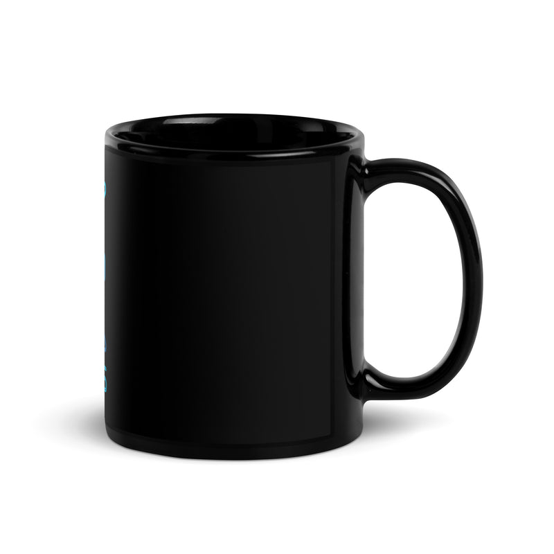 Pisces Black Glossy Mug - Objet D'Art