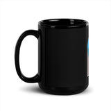 Minimalistic Black Glossy Mug - Objet D'Art