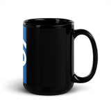 Zodiac Cancer Minimalism Black Glossy Mug - Objet D'Art