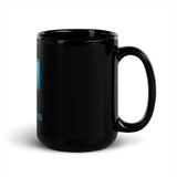 Sagittarius Black Glossy Mug - Objet D'Art