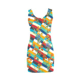 calico wildflowr africa Medea Vest Dress (Model D06) - Objet D'Art