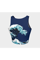 Great Wave Off Kanagawa Athletic Top - Objet D'Art