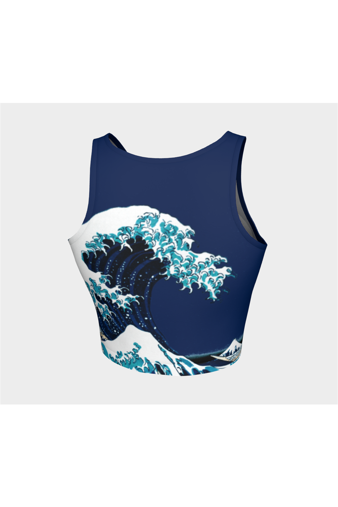 Great Wave Off Kanagawa Athletic Top - Objet D'Art