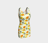 Pale Yellow Bodycon Dress - Objet D'Art