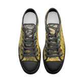 Tiger in a Tropical Storm by Rousseau Unisex Low Top Canvas Shoes - Objet D'Art