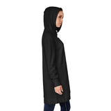 Black Women's Hoodie Dress - Objet D'Art