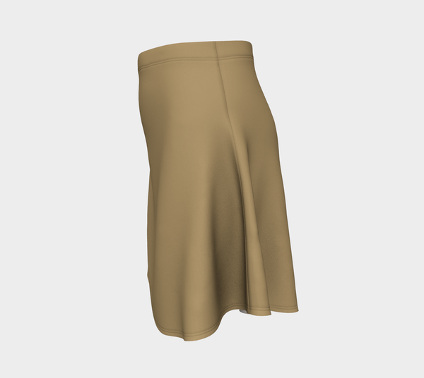 Beige Flare Skirt - Objet D'Art