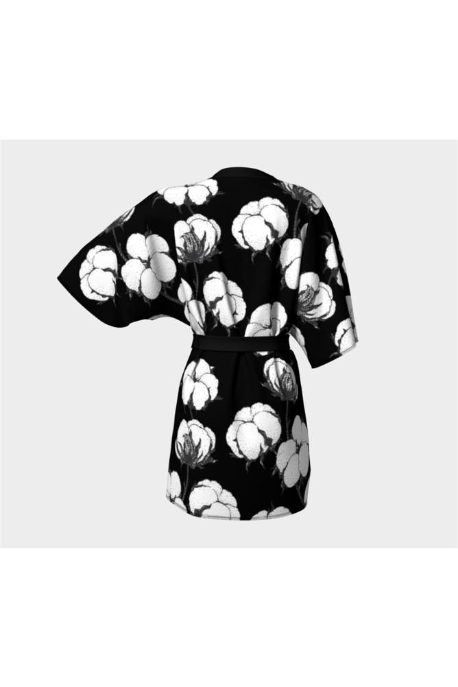 Cotton Balls Kimono Robe - Objet D'Art