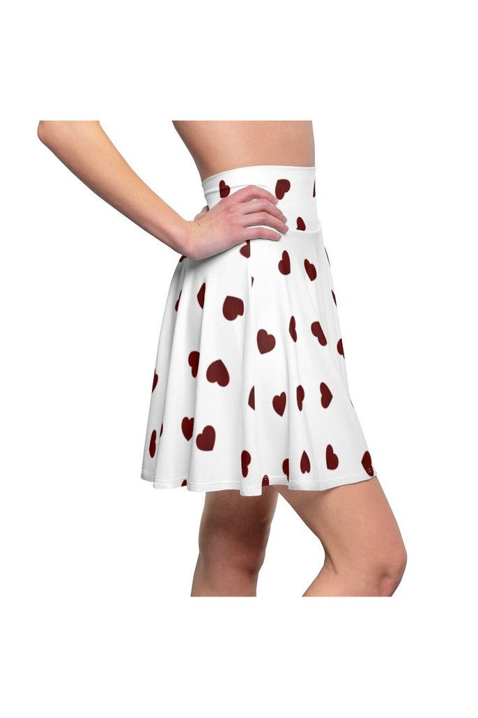 Hearts Women's Skater Skirt - Objet D'Art