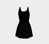 Black Flare Dress - Objet D'Art