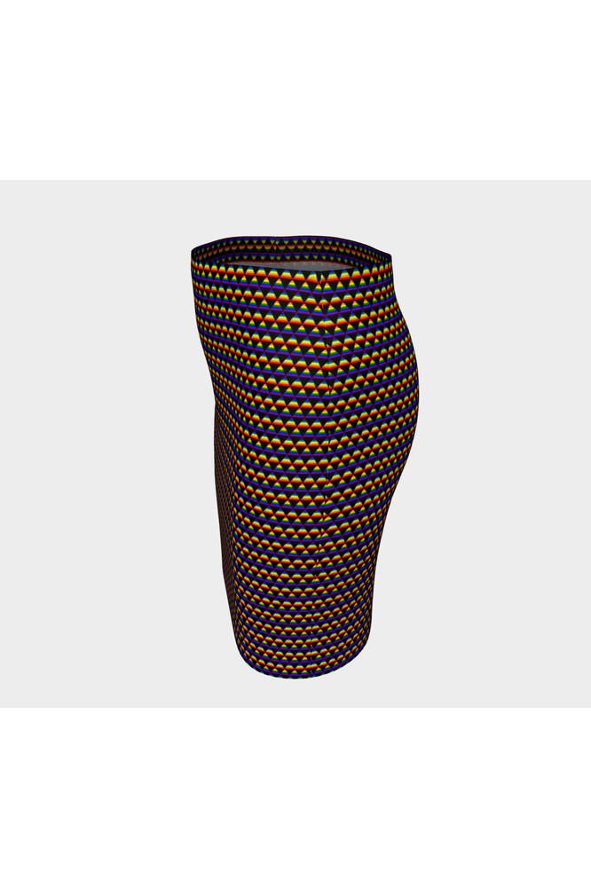 Tri Spectral Fitted Skirt - Objet D'Art