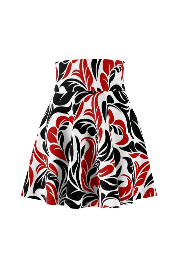 Scrolling Along Women's Skater Skirt - Objet D'Art