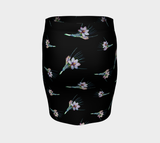 Floral Fitted Skirt - Objet D'Art