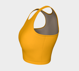 Saffron Athletic Crop Top - Objet D'Art