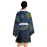 Long Sleeve Kimono Robe - Objet D'Art