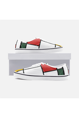 Mondrian Africa Unisex Canvas Sneakers - Objet D'Art