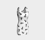 Cats Bodycon Dress - Objet D'Art