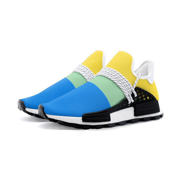 Tricolor pastel Unisex Lightweight Sneaker S-1 - Objet D'Art