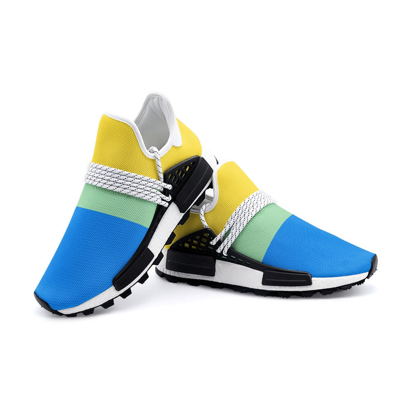 Tricolor pastel Unisex Lightweight Sneaker S-1 - Objet D'Art