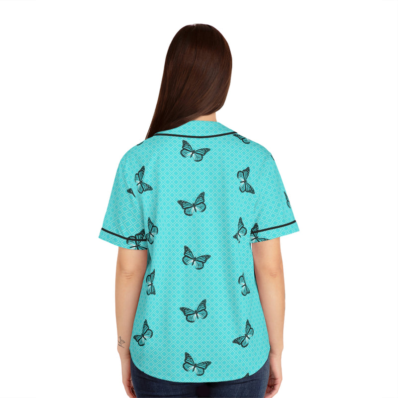 Women's Baseball Jersey (AOP) - Objet D'Art