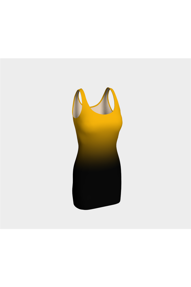 Fade Gold to Black Bodycon Dress - Objet D'Art Online Retail Store