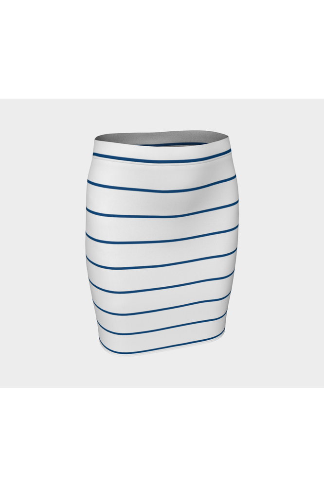 Striped Fitted Skirt - Objet D'Art
