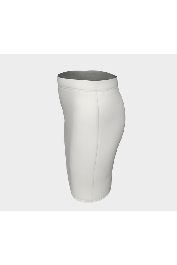 Creme Fitted Skirt - Objet D'Art