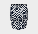 Greek Key Fitted Skirt - Objet D'Art