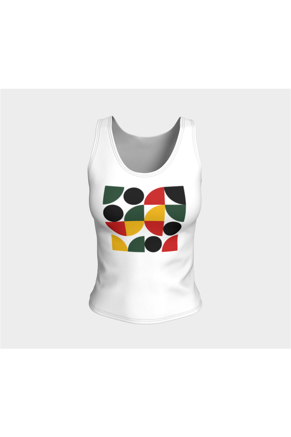 Bauhaus Africa Fitted Tank Top - Objet D'Art