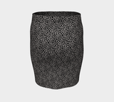 Animal Print Fitted Skirt - Objet D'Art