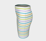 Striped Fitted Skirt - Objet D'Art