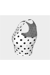 Polka Dot Athletic Top - Objet D'Art