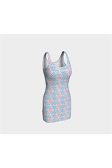 Pastel Trigonomety Bodycon Dress - Objet D'Art