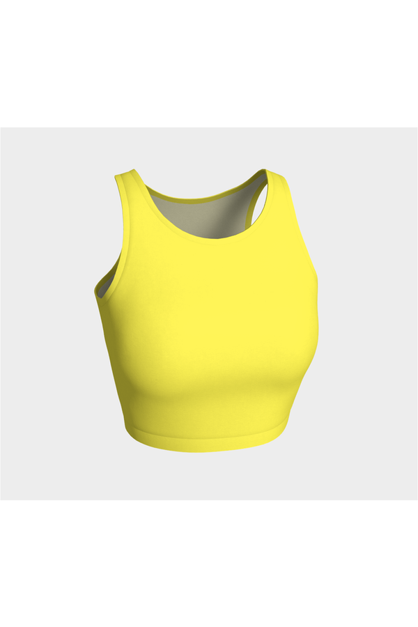 Yellow Spark Athletic Top - Objet D'Art