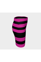 Striped Fitted Skirt - Objet D'Art
