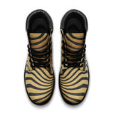 Tiger Abstract Casual Leather Lightweight boots TB - Objet D'Art
