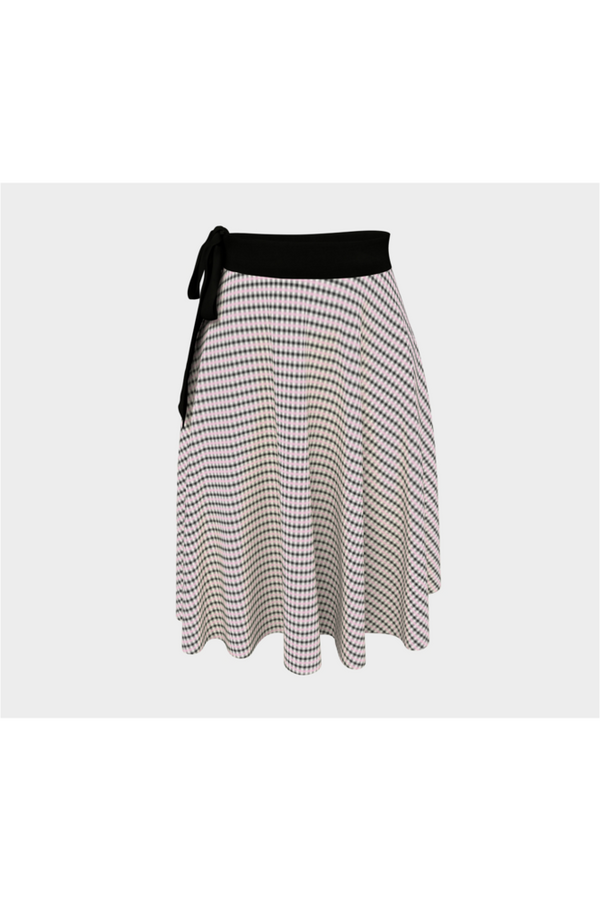 Shepherd's Check Wrap Skirt - Objet D'Art