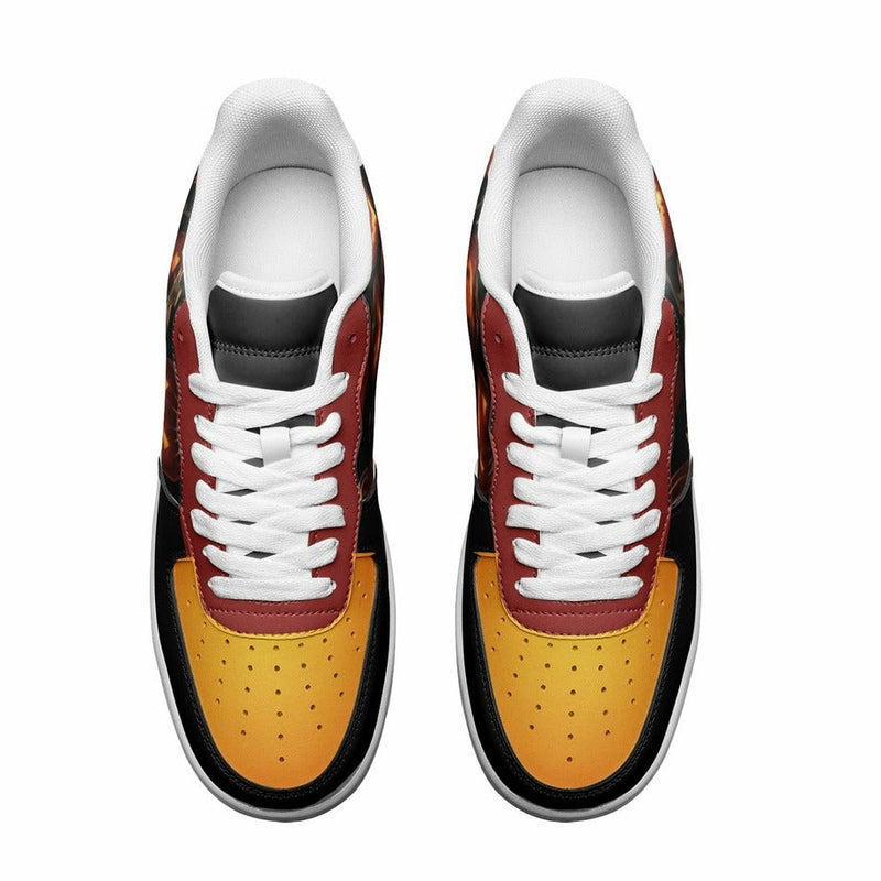 Mad Jack Unisex Leather Sneakers - Objet D'Art