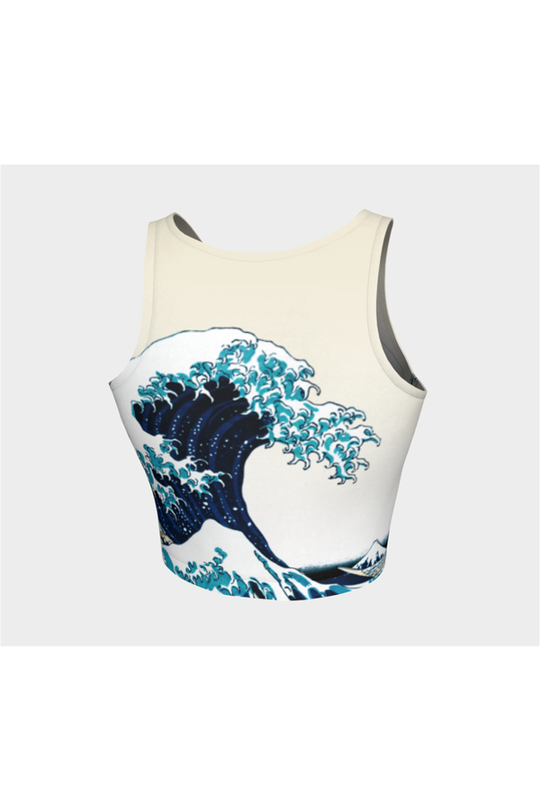 Great Wave Off Kanagawa Athletic Top - Objet D'Art