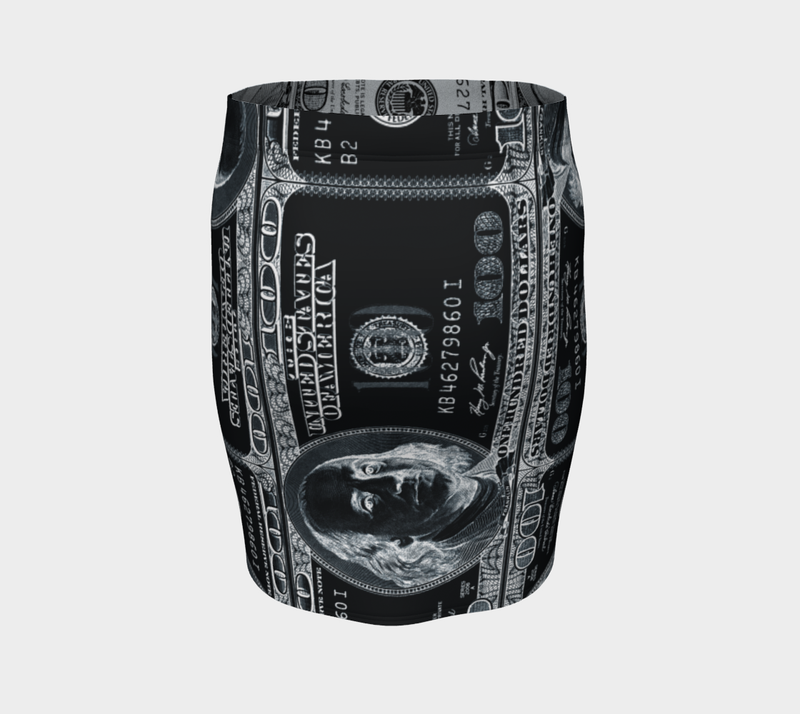 Ben  Franklin  Fitted Skirt - Objet D'Art