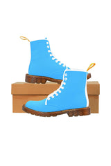 Summer Blue Martin Boots For Women - Objet D'Art